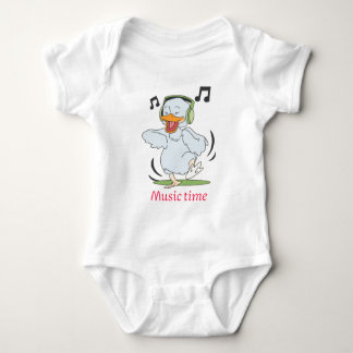 Body Bodysuit bébé canard à danse mignonne - Conception