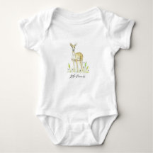 Bodysuit Bébé Cerf animal mignon
