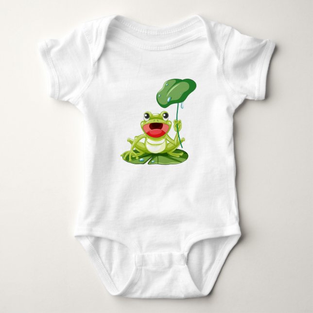Body Bodysuit bébé Creeper-Frog Baby (Devant)