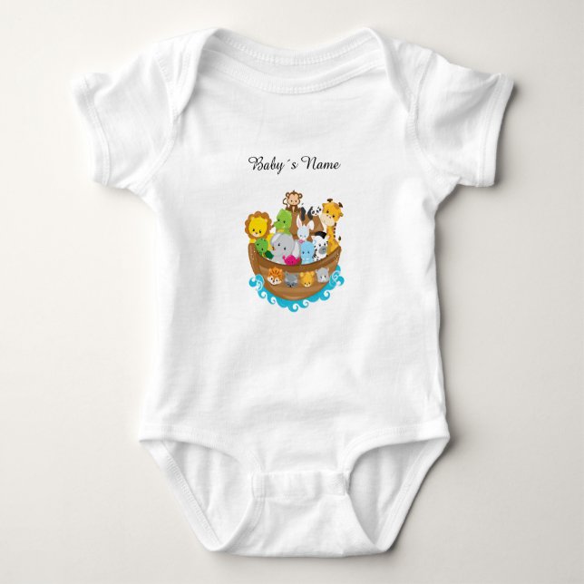 Body Bodysuit Bébé Noah's Ark (Devant)