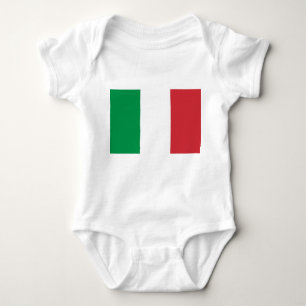Body Bodysuit bébé patriotique avec drapeau Italie
