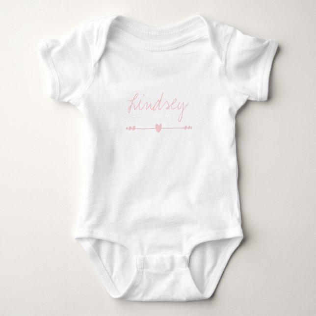 Body Bodysuit BÉBÉ PERSONNALISÉ (Devant)