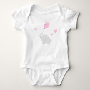 Body Bodysuit cadeau baby shower avec éléphant