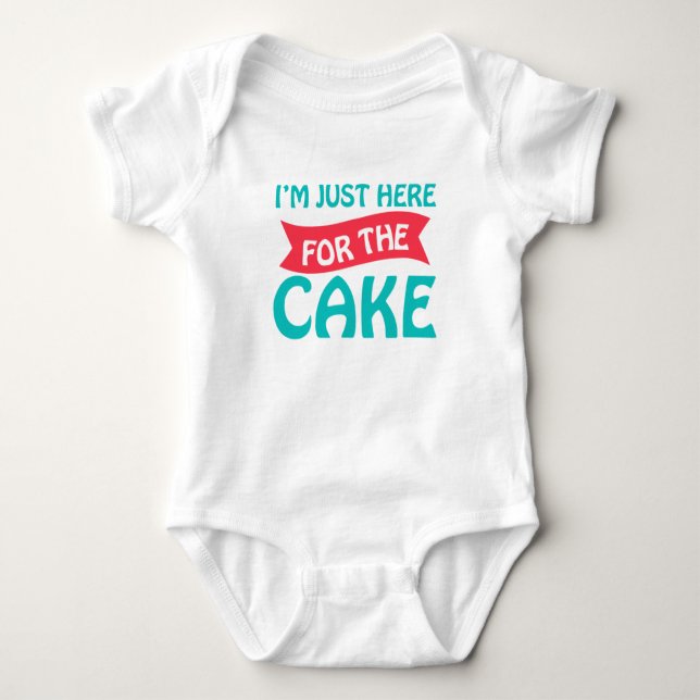 Body Bodysuit Cake Baby Jersey (Devant)