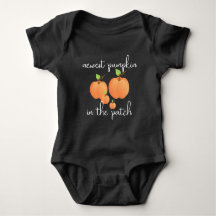 Bodysuit Citrouille nouveau bébé