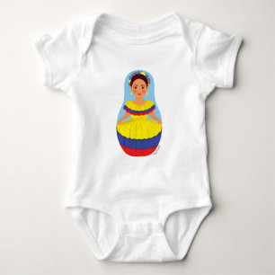 Body Bodysuit colombienne Matryoshka Baby