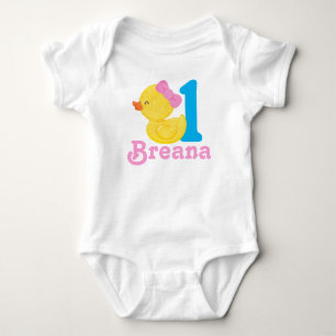 Body Bodysuit d'anniversaire personnalisé en caoutchouc