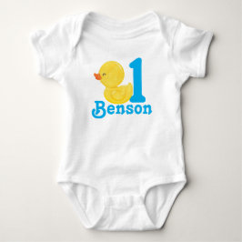 Body Bodysuit d'anniversaire personnalisé en caoutchouc
