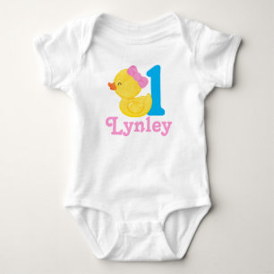 Body Bodysuit d'anniversaire personnalisé en caoutchouc