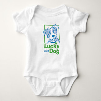 Body Bodysuit de chien chanceux pour bébé