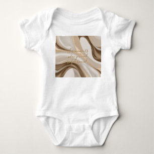 Body Bodysuit de maillot de bébé en graphisme élégant