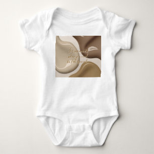 Body Bodysuit de maillot de bébé en graphisme élégant