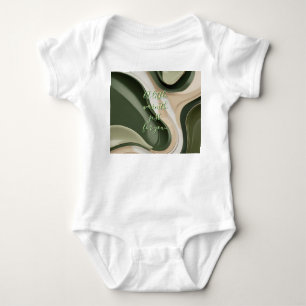 Body Bodysuit de maillot de bébé en graphisme élégant