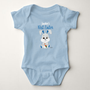 Body Bodysuit de Pâques avec lapin mignon pour bébé gar