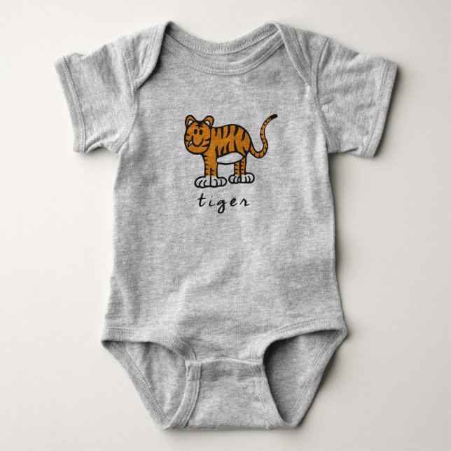 Body Bodysuit de tigre ou une pièce (aucune sous-base i (Devant)