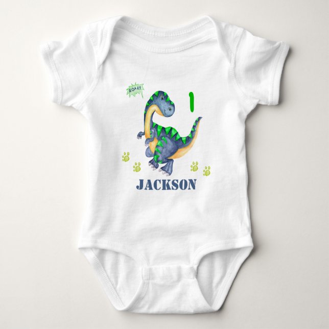 Body Bodysuit Dino Boy Dinosaur bodysuit Dino (Devant)