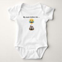 Bodysuit Emoji : Ma mère me fait ... rires et poés