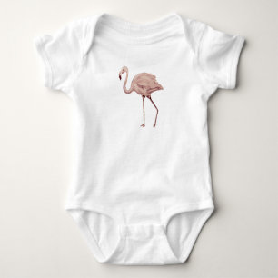 Body Bodysuit Flamant rose rose bébé