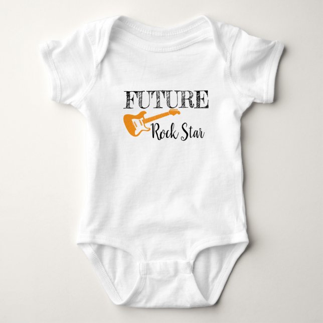Body Bodysuit Future Rock Star Baby (Devant)