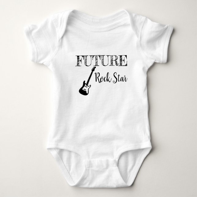 Body Bodysuit Future Rock Star Baby (Devant)