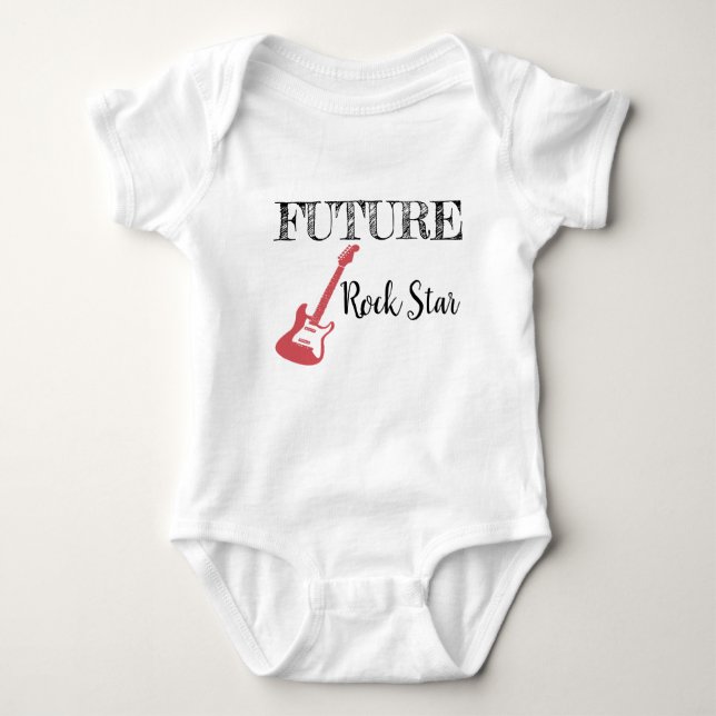 Body Bodysuit Future Rock Star Baby (Devant)