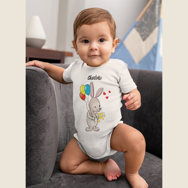 Body Bodysuit "Lapin avec Ballons" (Créateur téléchargé)