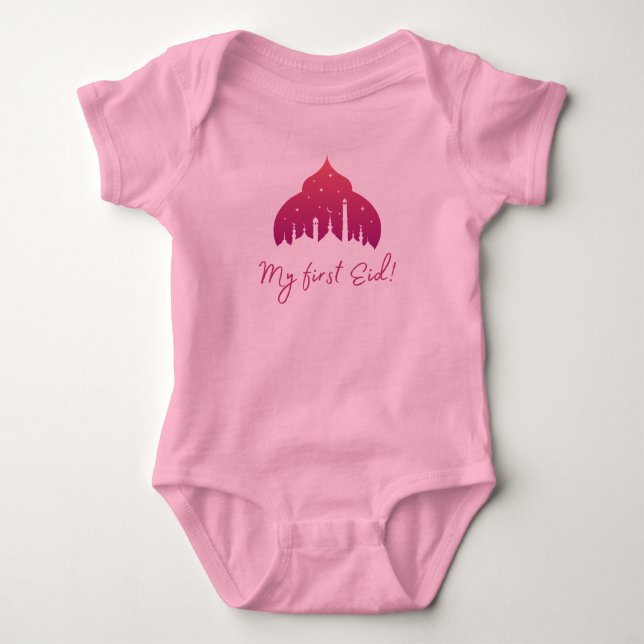 Body Bodysuit Musulman Eid Baby Jersey (Devant)