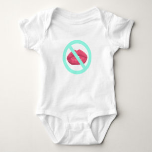 Body Bodysuit No Kissing Baby Sign