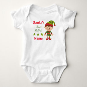 Body Bodysuit père Noël Little Helper Baby Jersey