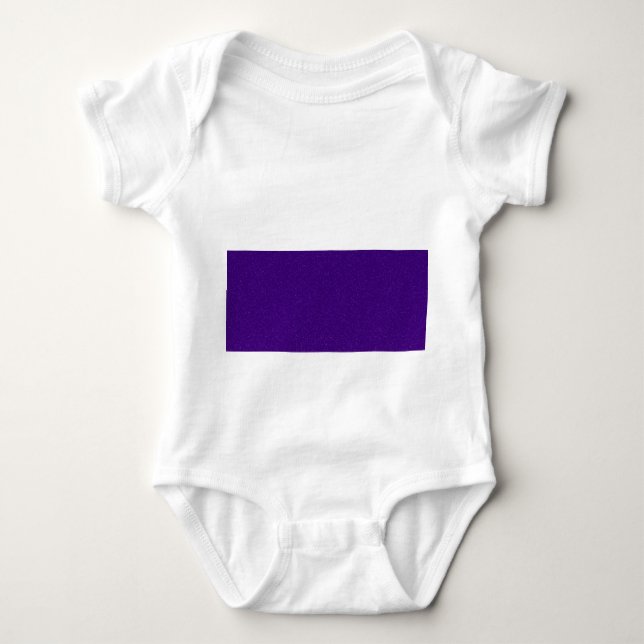 Body Bodysuit Personnalisé Violet Bruit Bébé (Devant)