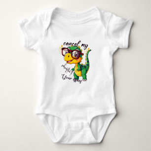 Body Bodysuit pour bébé amusant - "Annuler mon abonneme