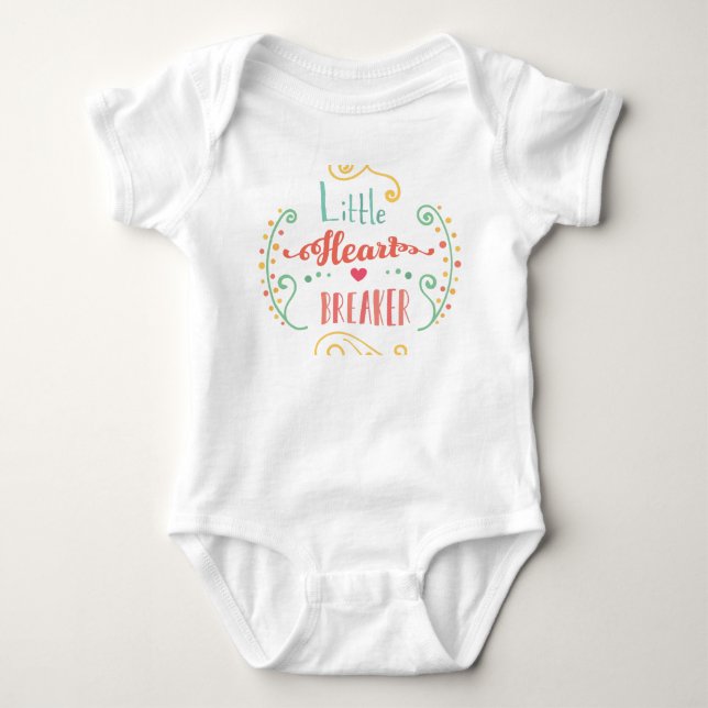 Body Bodysuit pour bébé briseur de coeur (Devant)