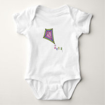 Bodysuit pour bébé cerf-volant