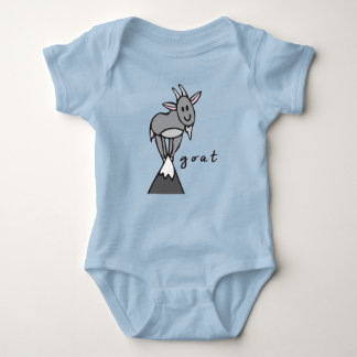 Body Bodysuit pour bébé chèvre ou une pièce (avec sous-