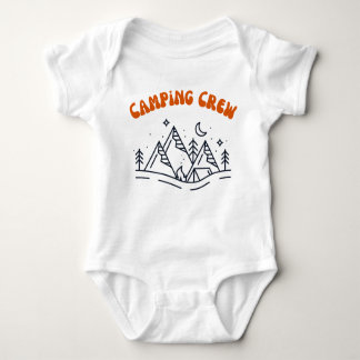 Body Bodysuit pour bébé de l'équipe de camping