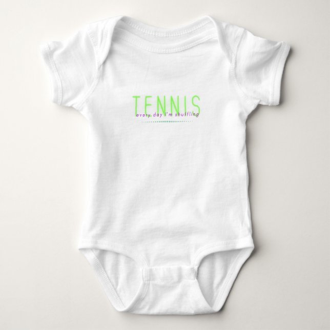 Body Bodysuit pour bébé de tennis (Devant)