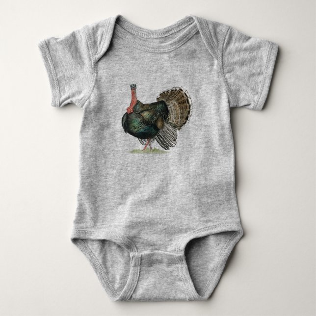 Body Bodysuit pour bébé de Turquie sauvage (Devant)
