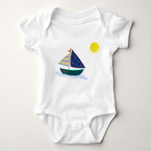 Body Bodysuit pour bébé en mer (Devant)