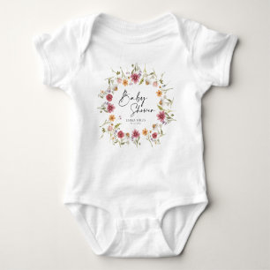 Body Bodysuit pour bébé fleur sauvage