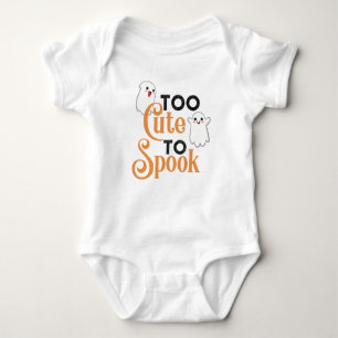 Body Bodysuit pour bébé mignon Halloween Ghost