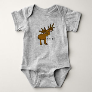 Body Bodysuit pour bébé orignal ou une pièce (pas de