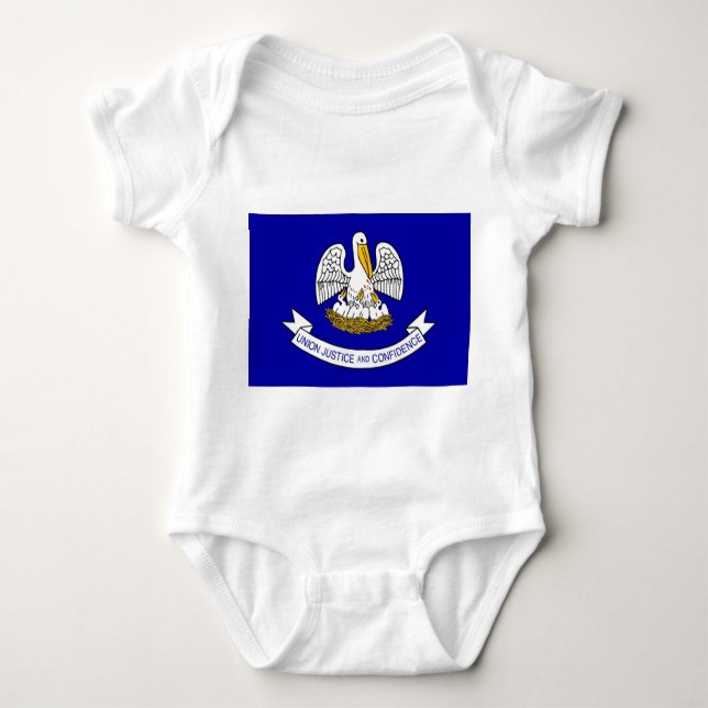 Body Bodysuit pour bébé patriotique avec drapeau de la  (Devant)