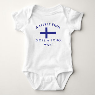 Body Bodysuit pour bébé patriotique finlandais personna
