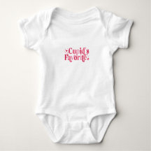 Bodysuit pour bébé préféré de Cupid