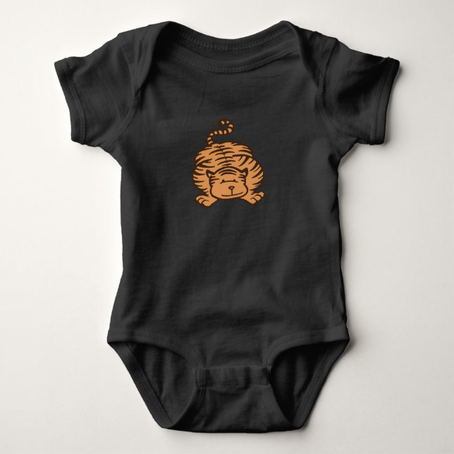 Body Bodysuit pour bébé tigre (Devant)