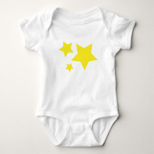 Body Bodysuit pour bébé trois étoiles - Mignonne Star T