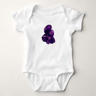Body Bodysuit pourpre Amethyst Stone Baby Jersey