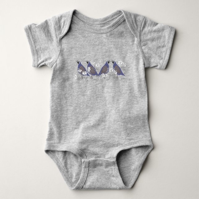 Body Bodysuit Quail Baby (Devant)