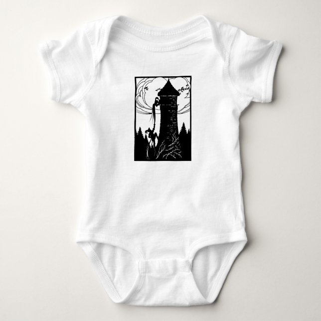 Body Bodysuit Rapunzel Baby (Devant)