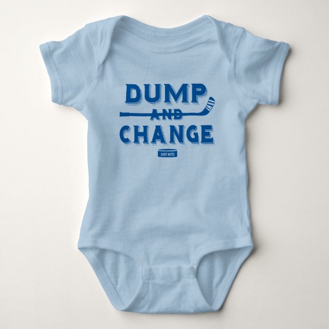Body Bodysuit Royal Blue de hockey et de hockey sur gla (Devant)